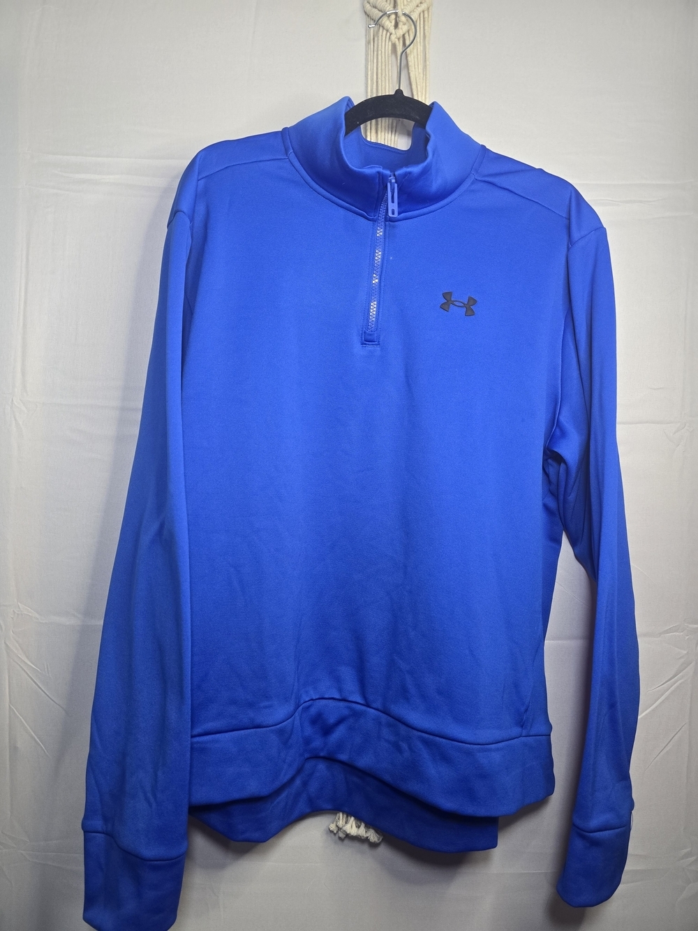 Under Armour Royal Blue 1/4 Zip Pullover